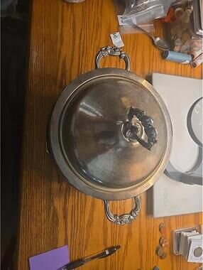 Eales 1779 Vintage Sliverplate Covered Serving Dish